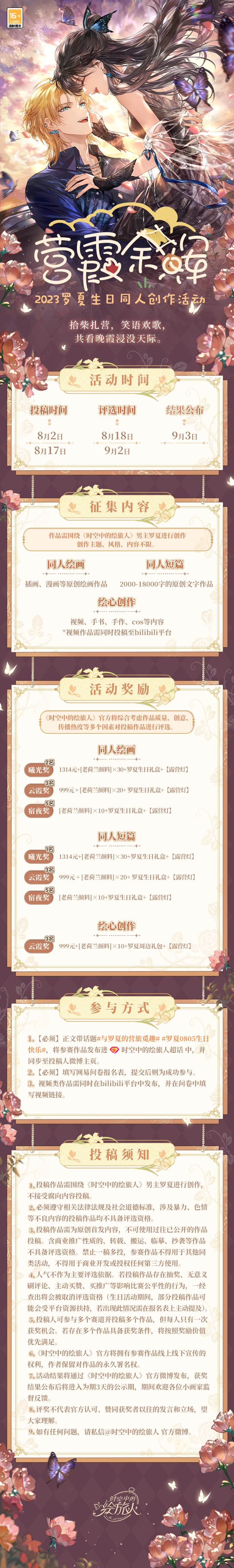 【与罗夏的营旅觅趣 · 同人创作活动】