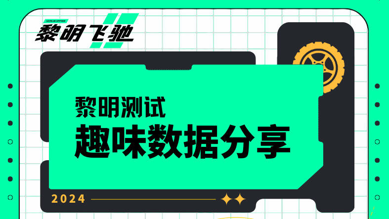 「黎明测试」趣味数据分享！