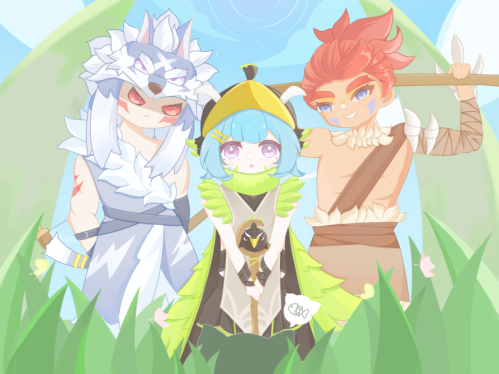 【SS14创作】冒险小队三人组！！