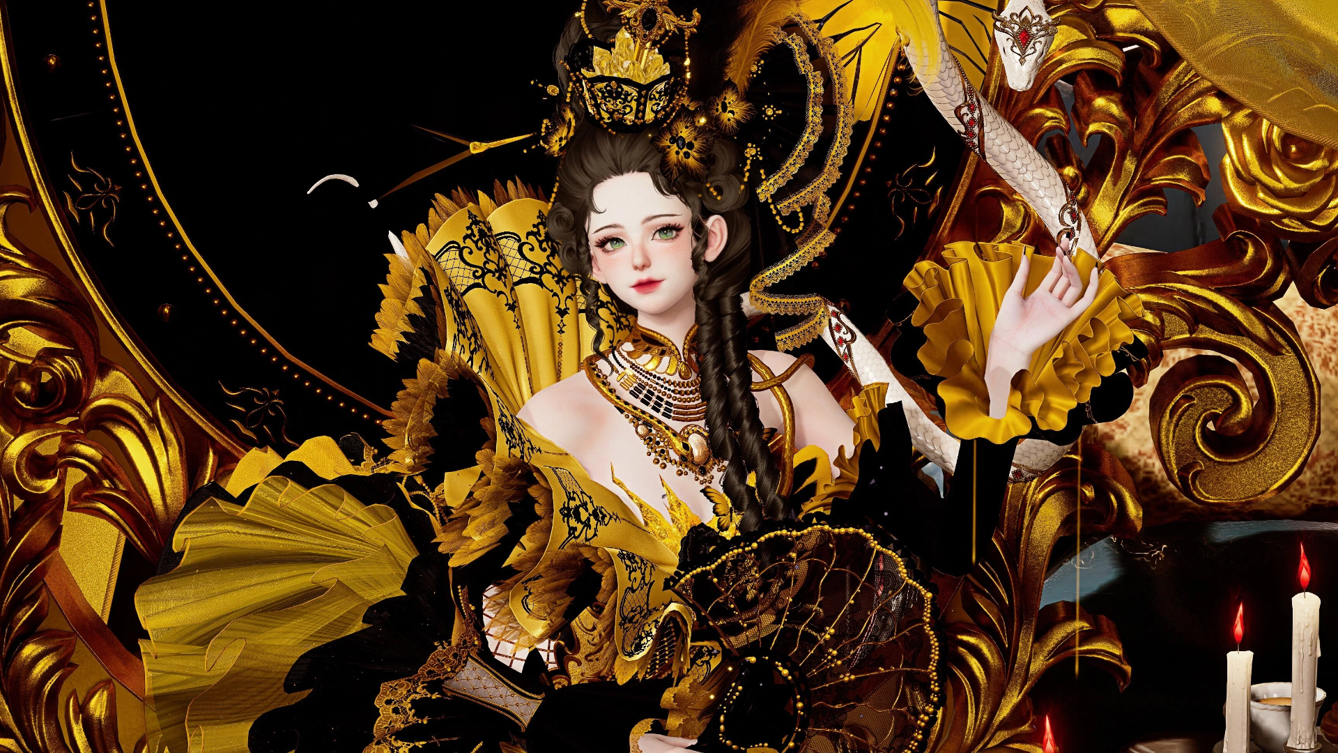 华丽诡谲的美感在合伙人的设计下完美展现