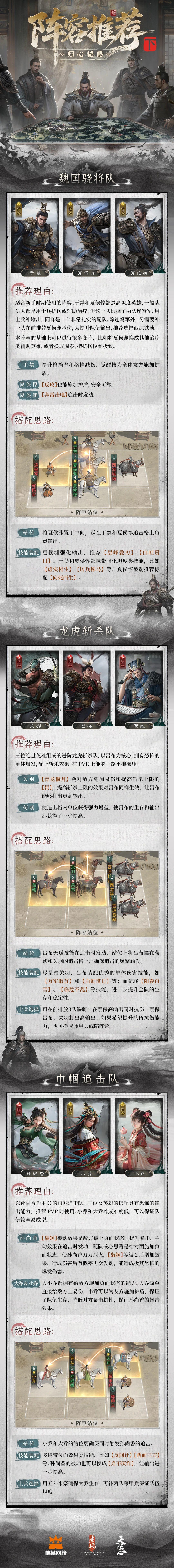 归心韬略丨「逐鹿测试」阵容推荐（下）截图