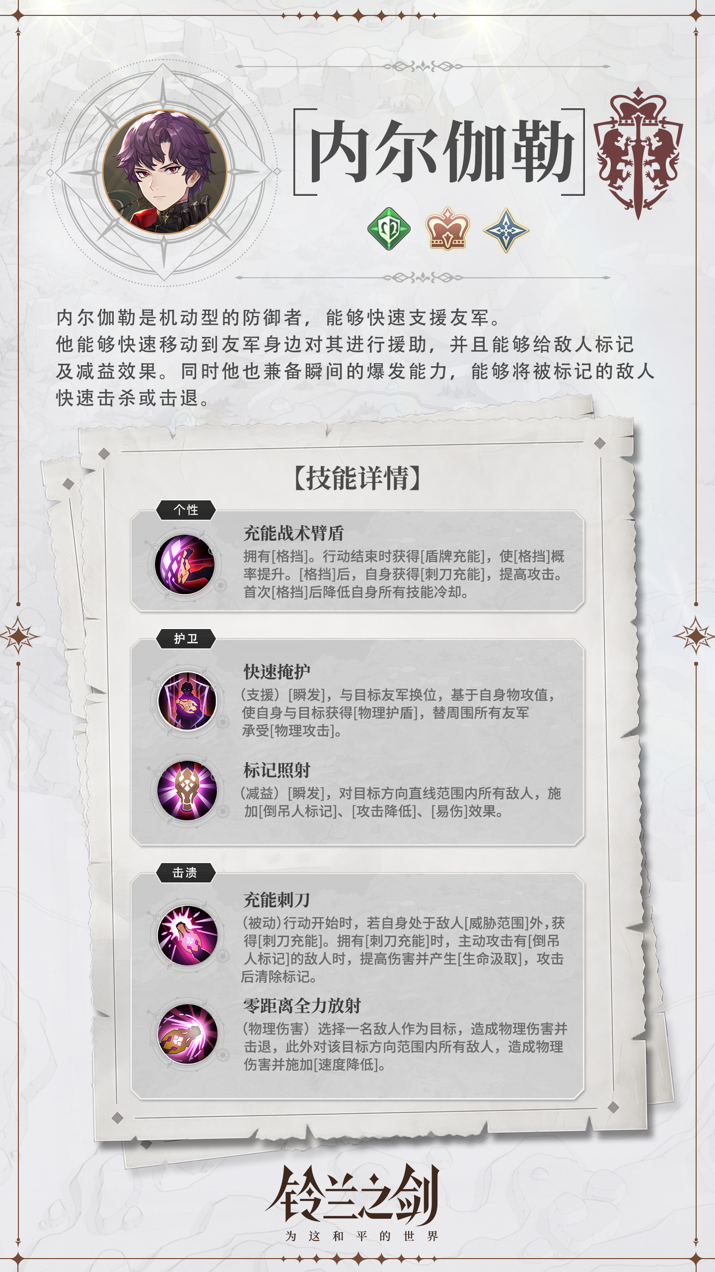 「重逢」邂逅预告：内尔伽勒 & 伦伽勒 —— 稚嫩的决意 - 铃兰之剑：为这和平的世界综合讨论 - TapTap 铃兰之剑：为这和平的世界论坛