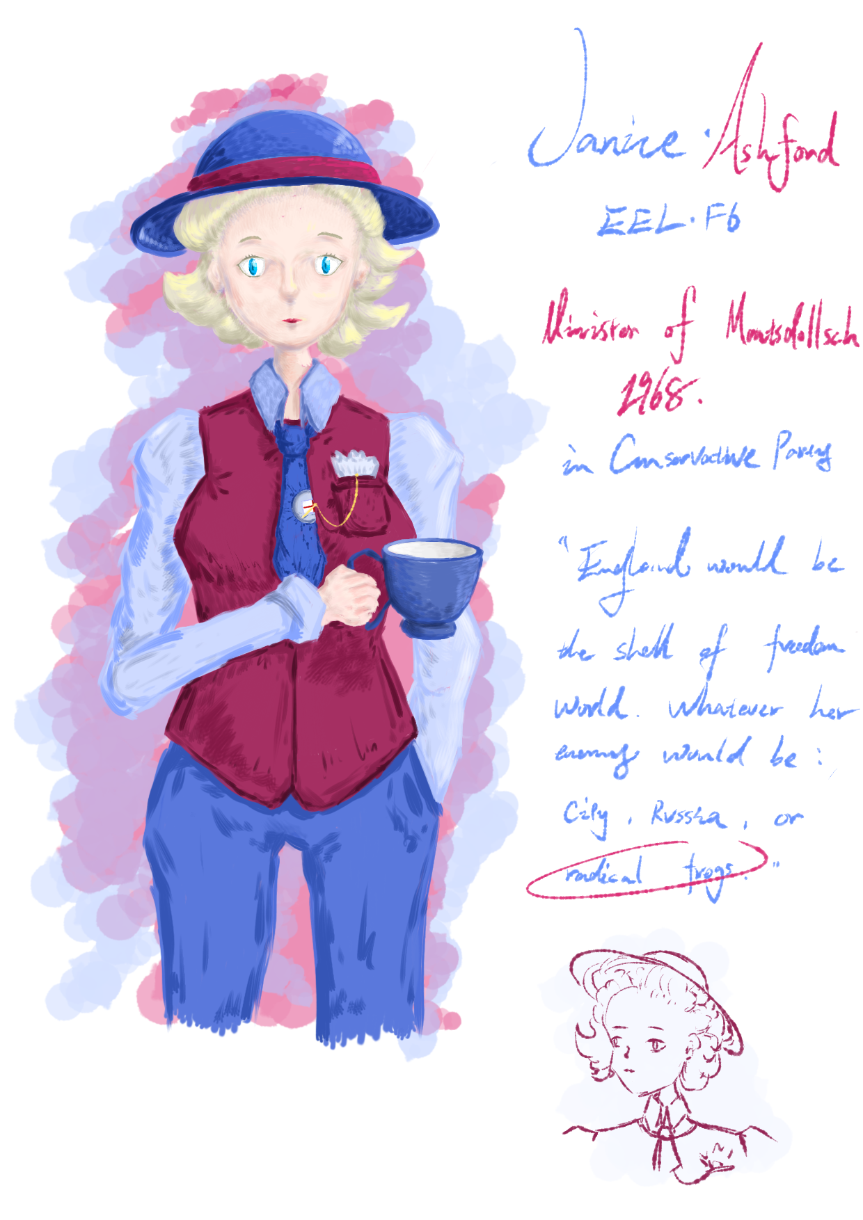 NPC！议员时期的闪电（EEL F6）1968年出场截图