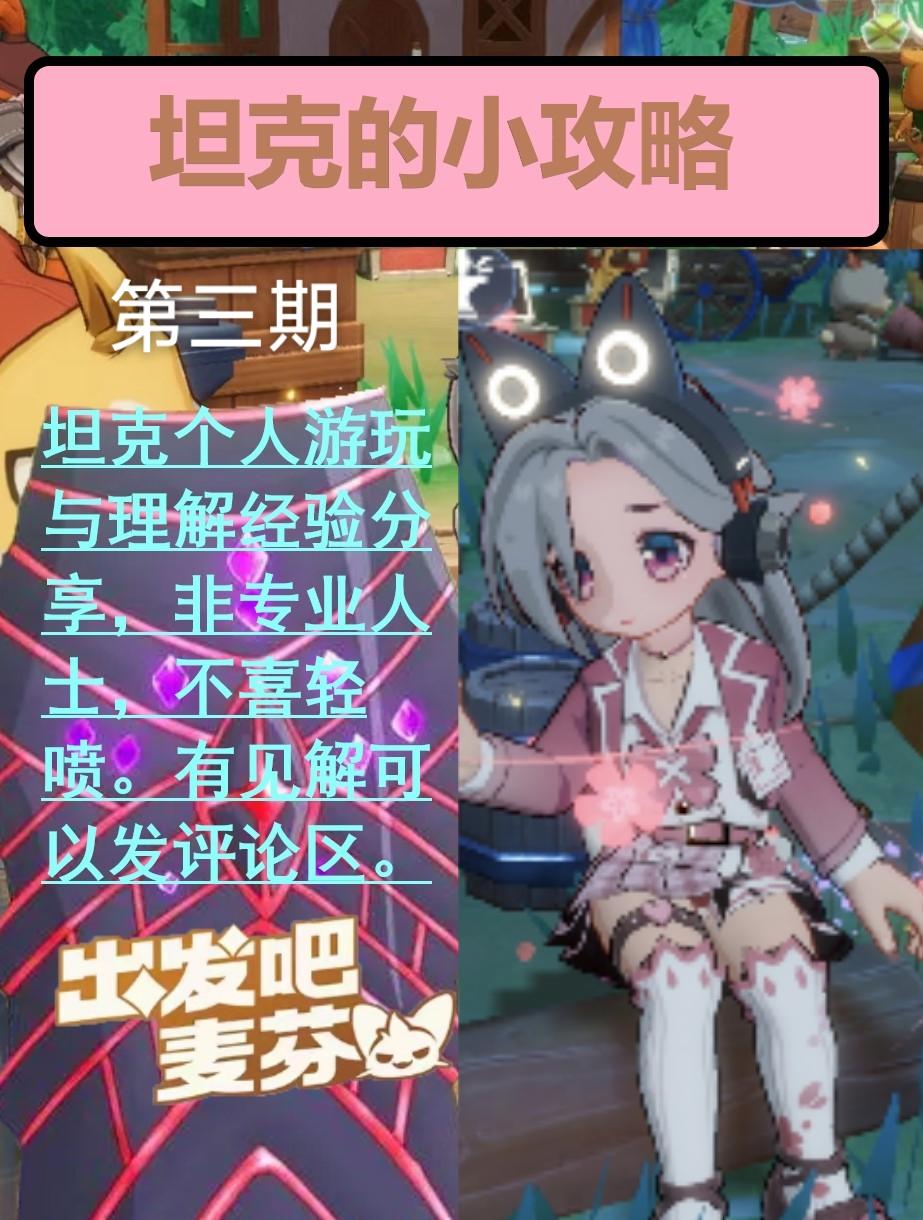 出发吧麦芬，全职坦克个人小攻略（第三期）截图