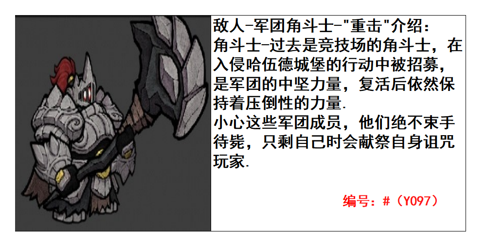 《失落城堡》：军团敌人图鉴介绍截图