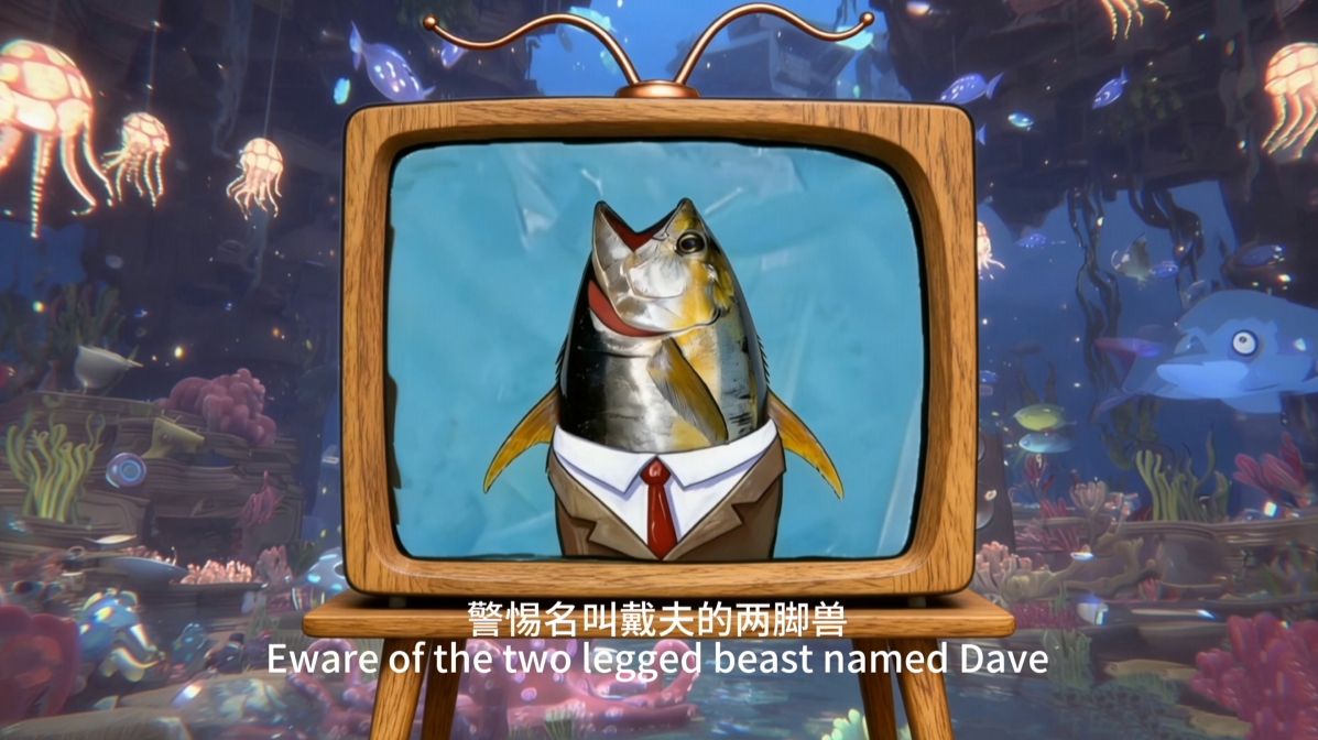 超燃大制作之两脚兽大战海洋生物🐟