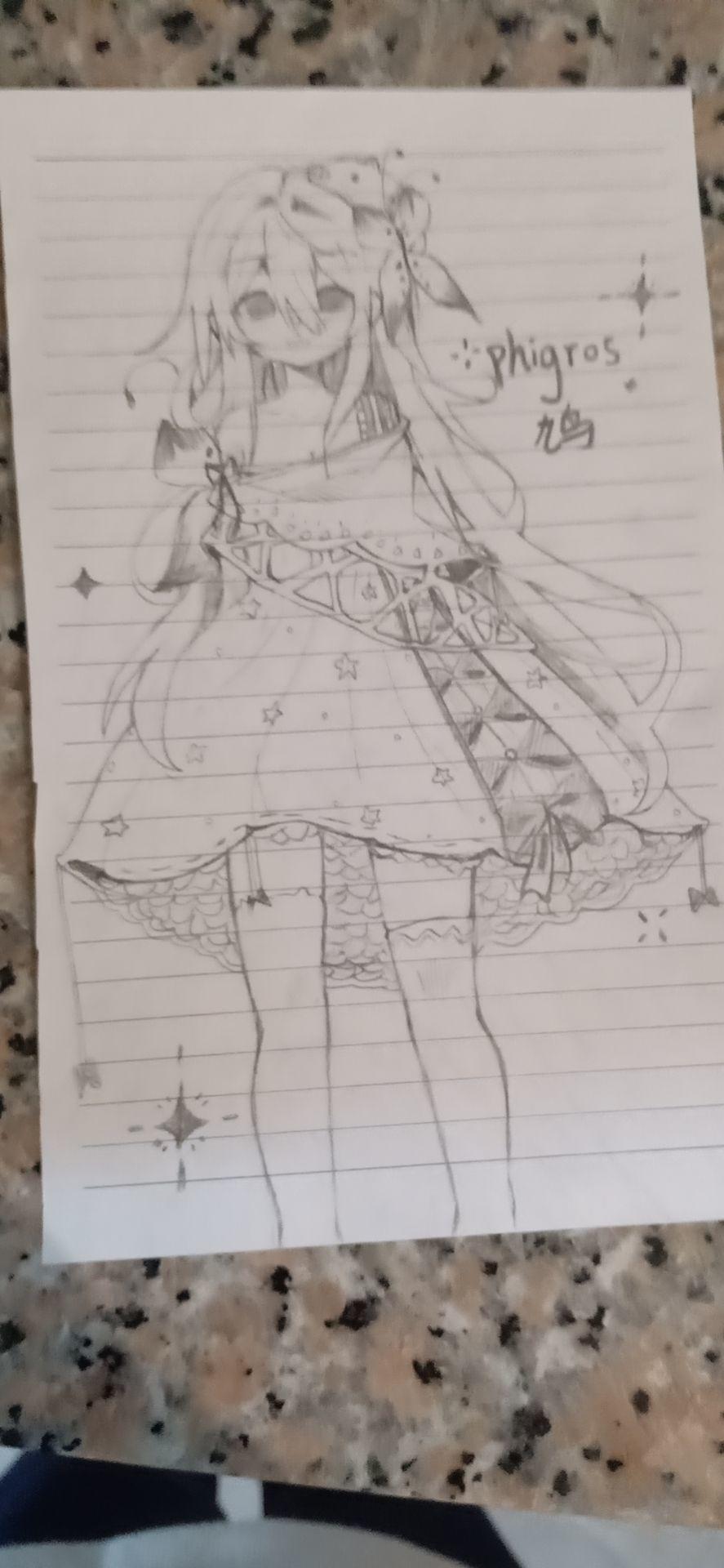 晚自习无聊画的鸠