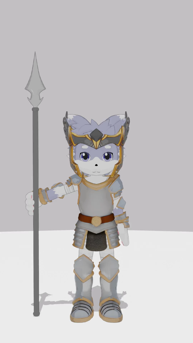 游戏新职业设定，3D演示