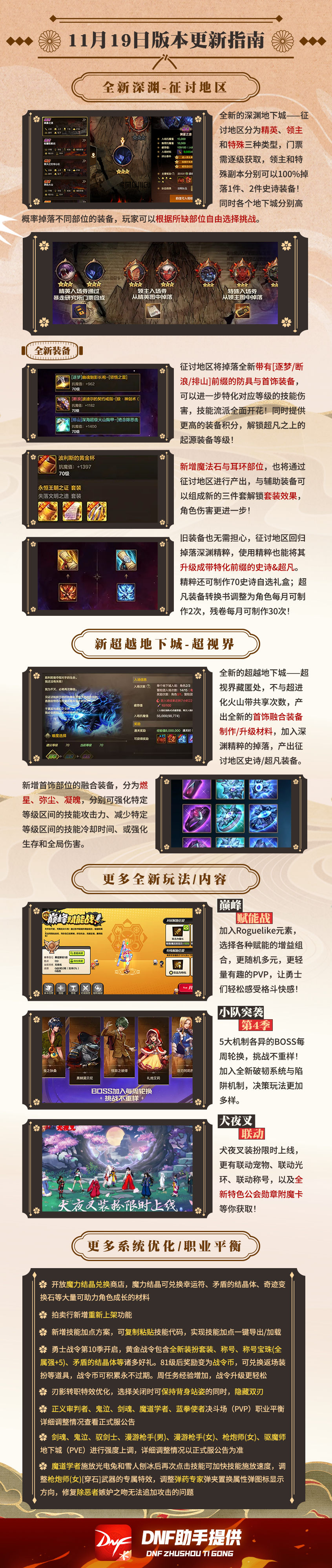 新版本都更了啥，新超越本新装备上线爽玩