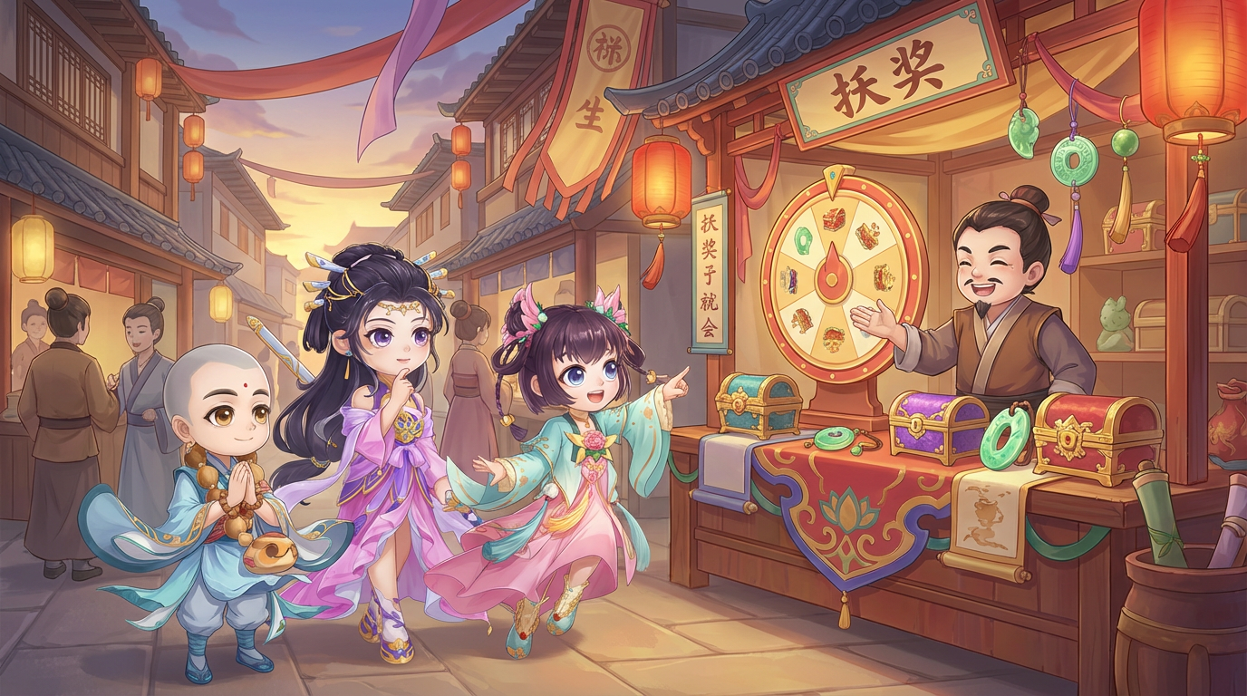 【抽京东卡】武侠经营新游预约中！留评就抽京东卡福利～