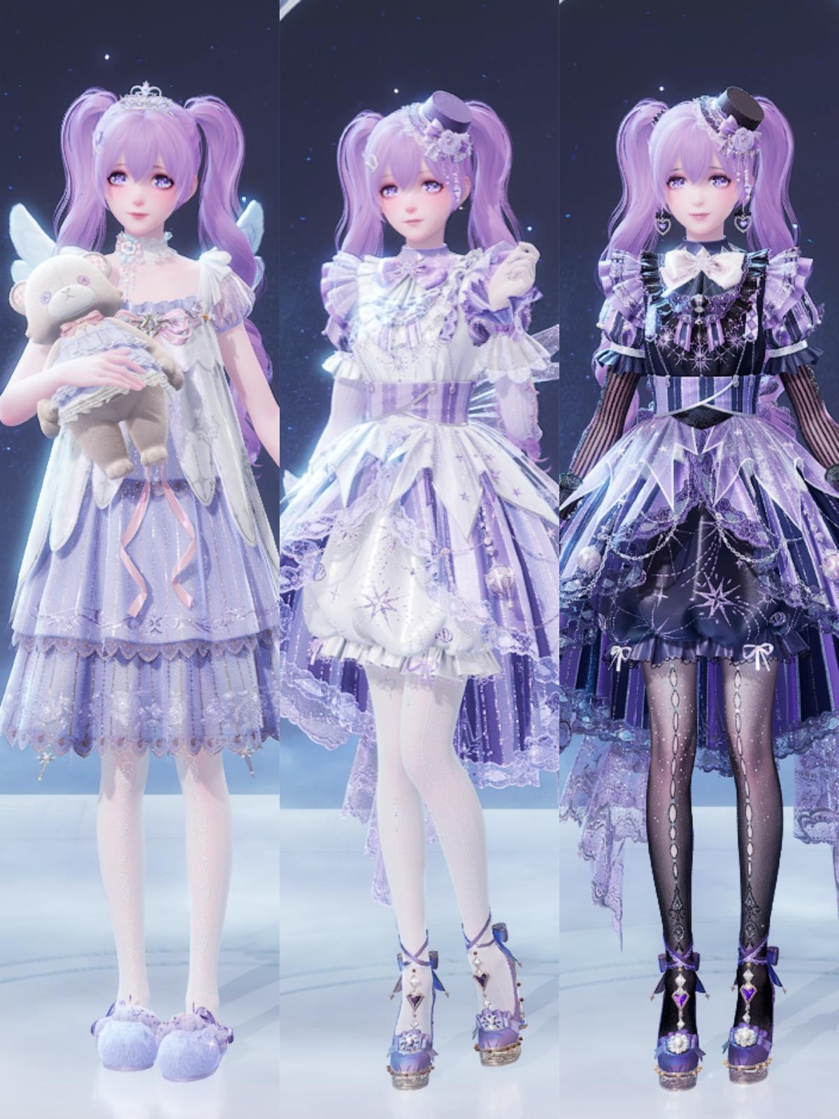 无限暖暖新三星发型搭配合集