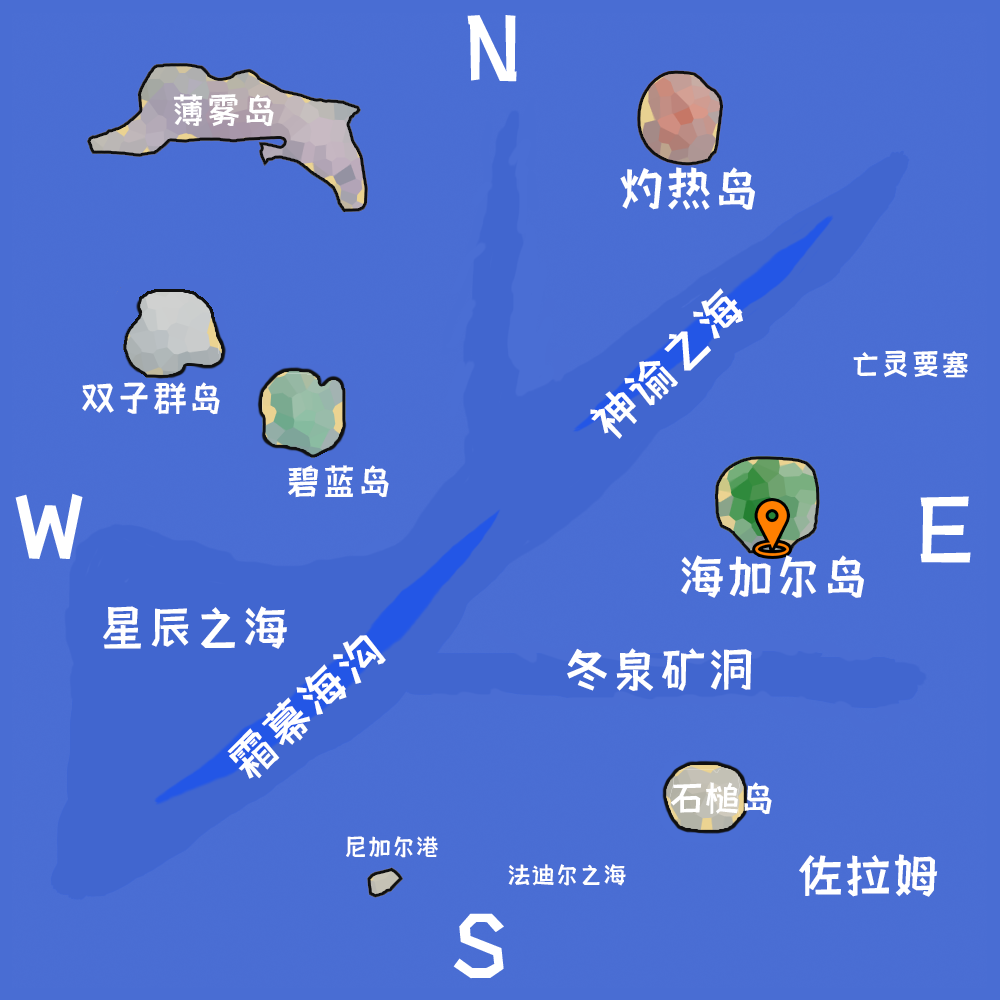 新版本岛屿地图