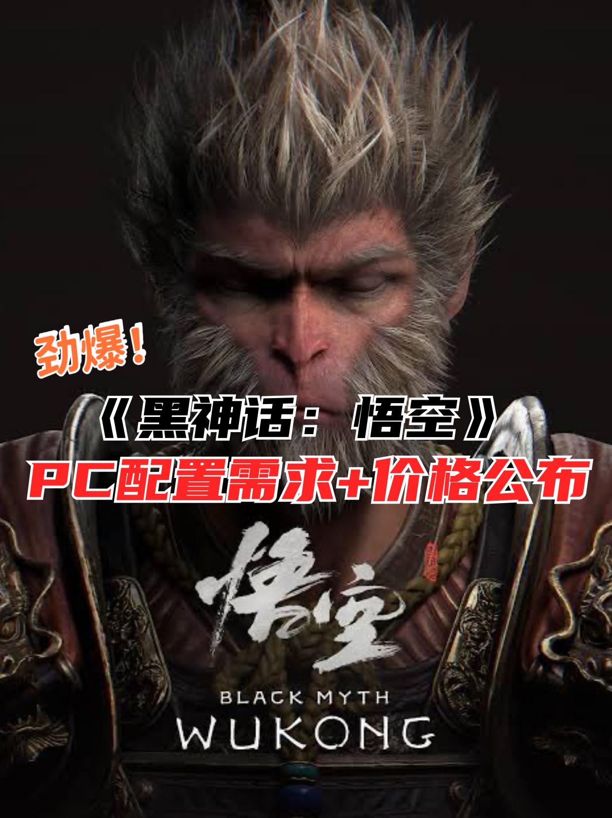 《黑神话：悟空》预购开启，8月20日见！