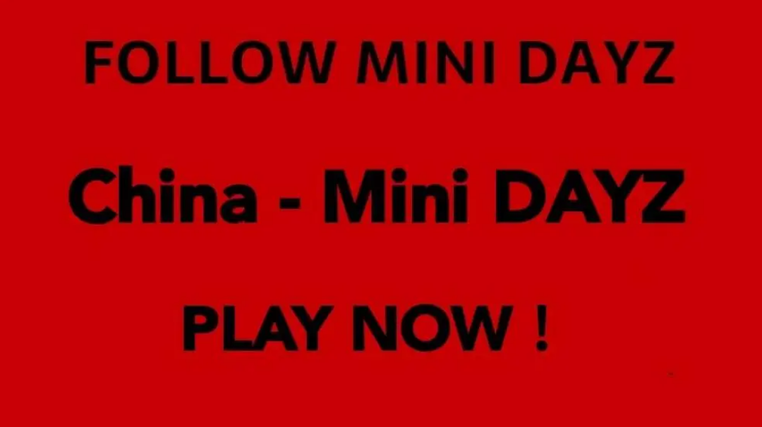 【交流分享】China - Mini DAYZ