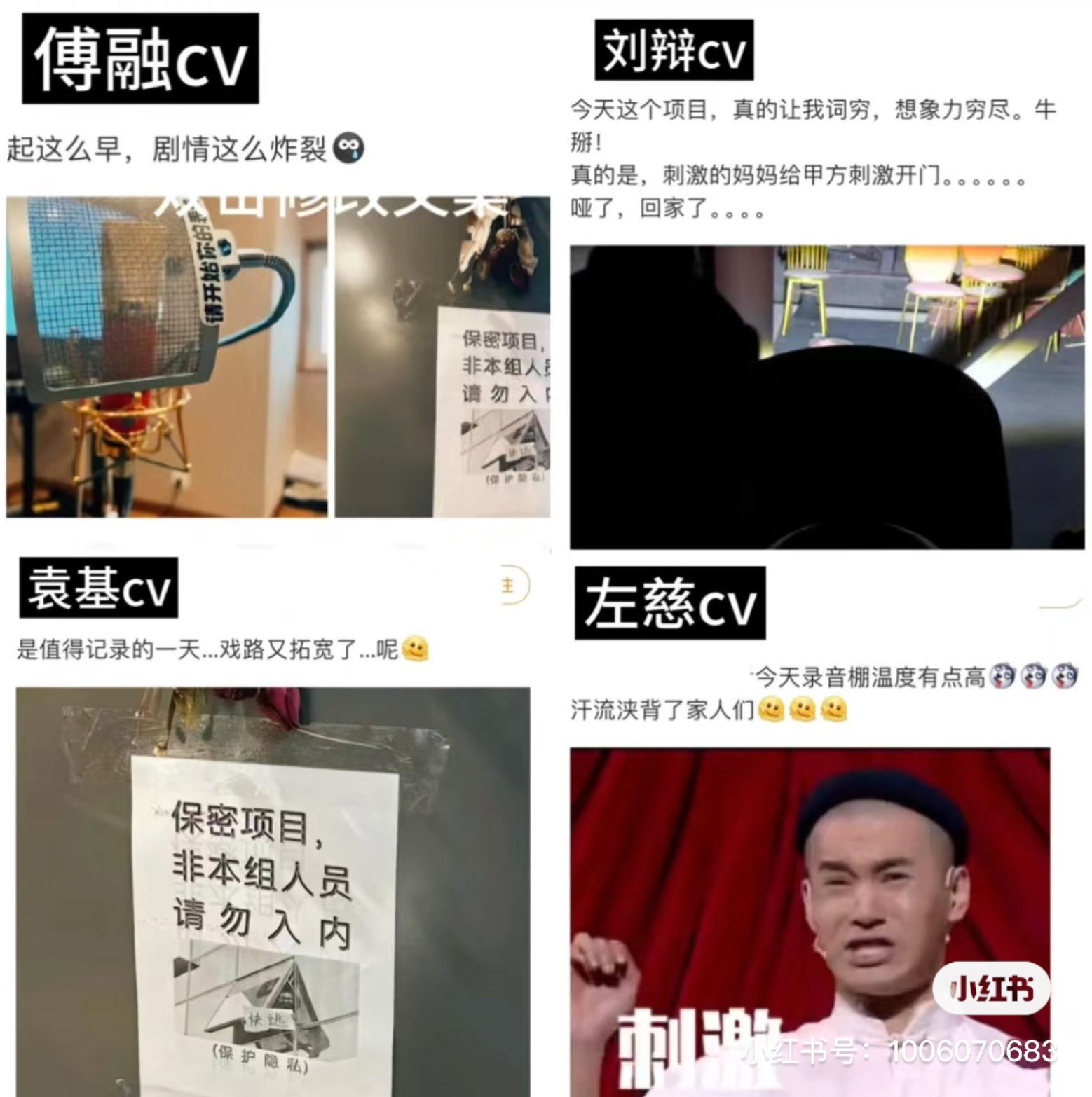 这就是给代号鸢配音的cv老师们真实状态吗？