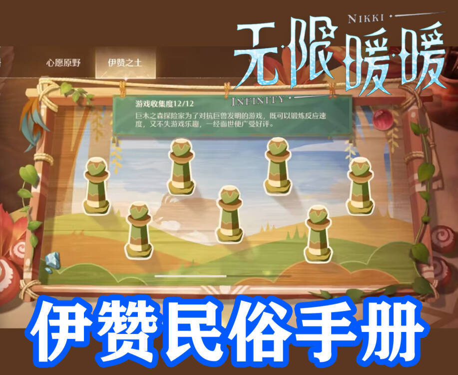 无限暖暖★伊赞之土民俗手册指南