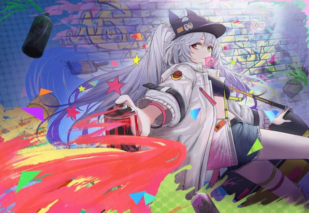 五彩斑斓的涂鸦！