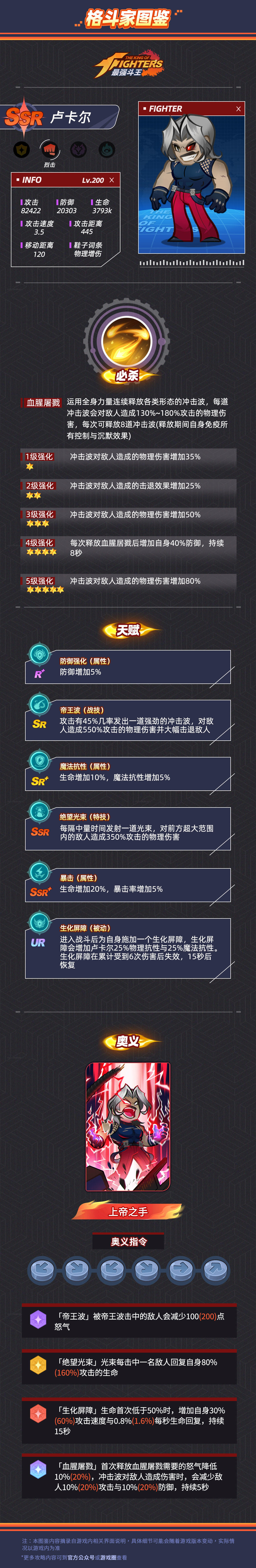 格斗家图鉴|烈击-SSR-卢卡尔