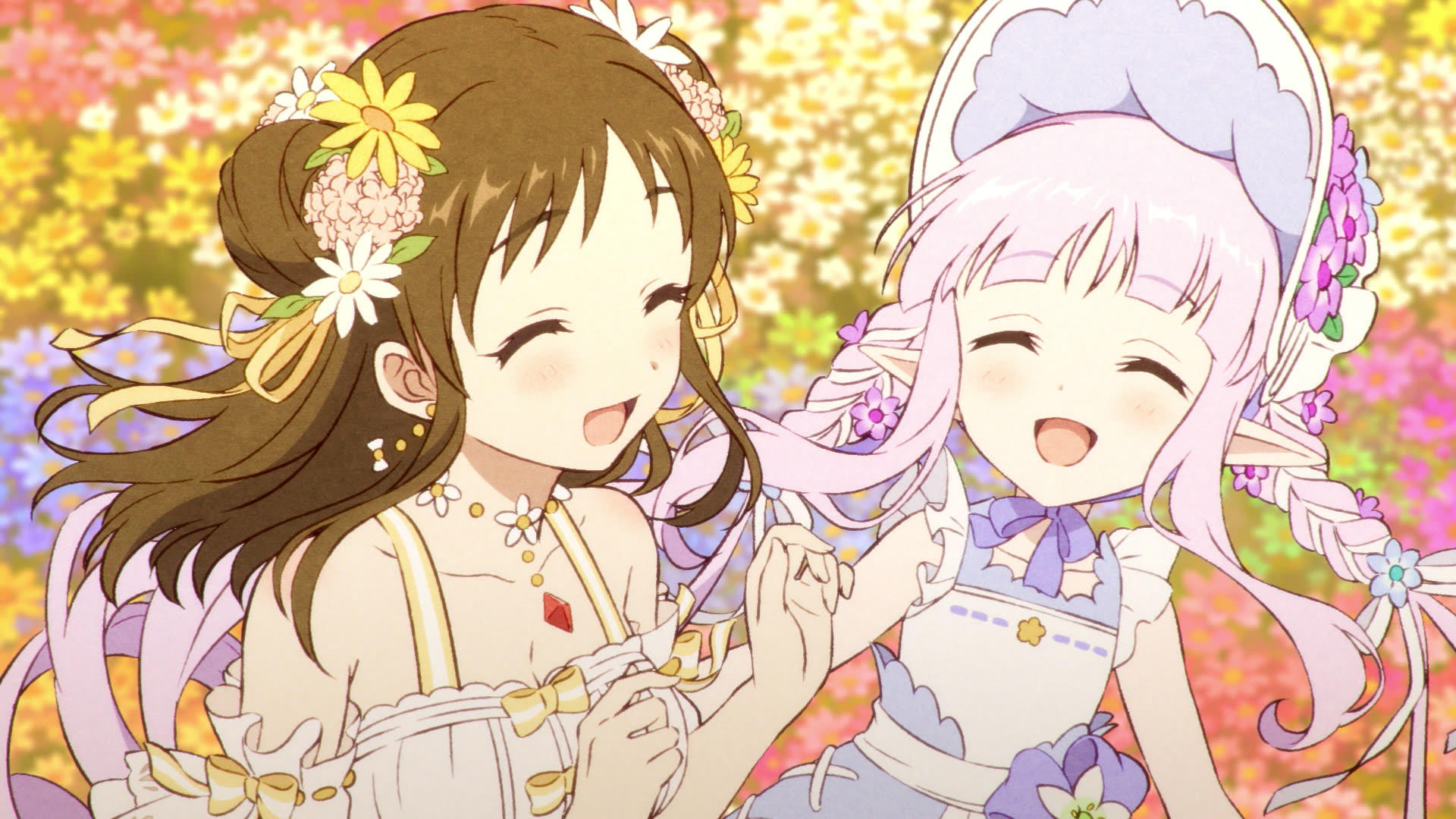 【剧情活动ED】花开时节的真挚情谊・「瞳に映るシルエット」