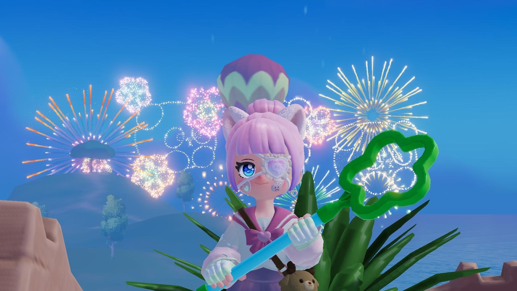 捕虫偶遇烟花绽放🎆