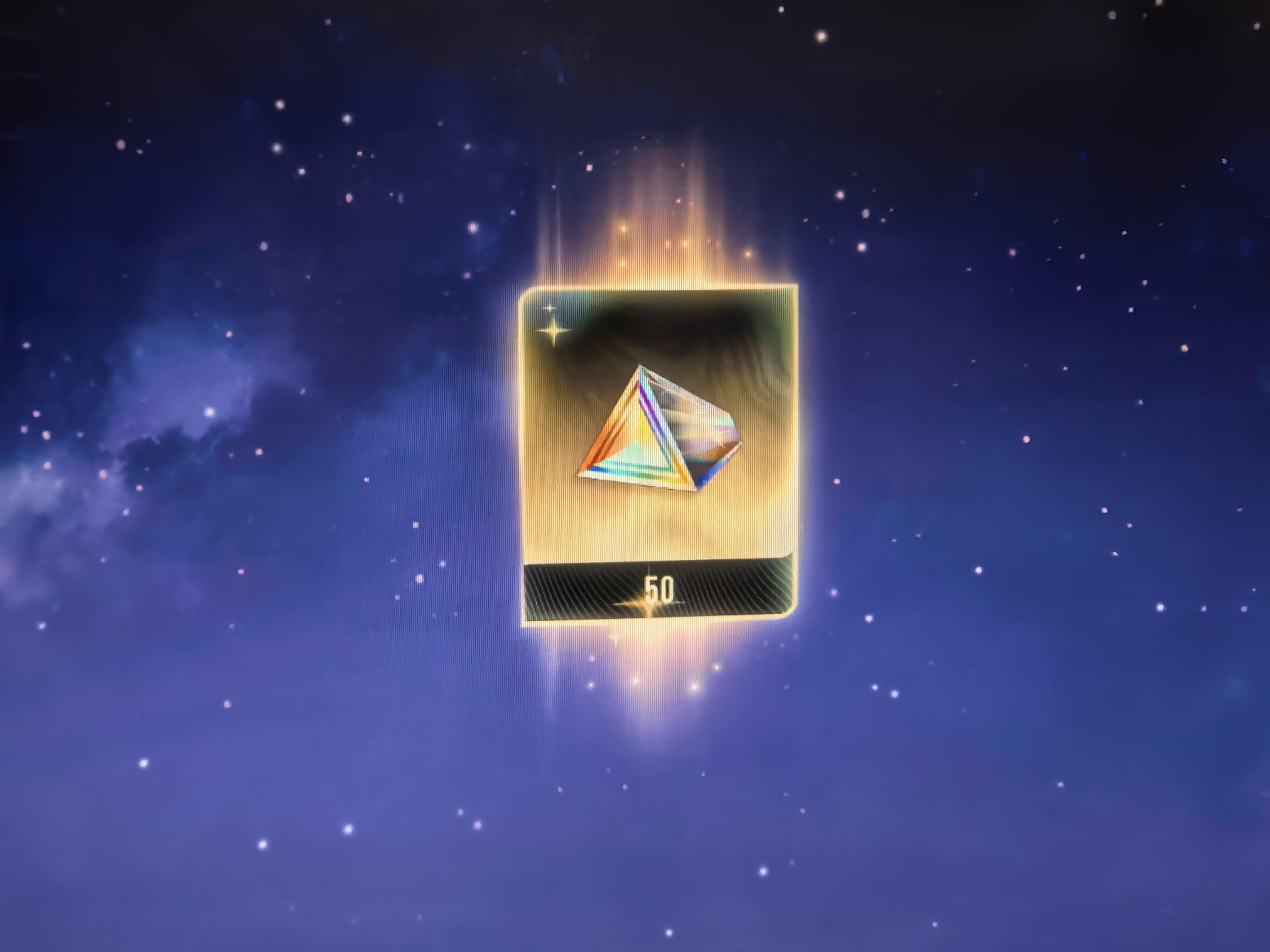 今天登录的三抽居然直接给了一整套限定截图