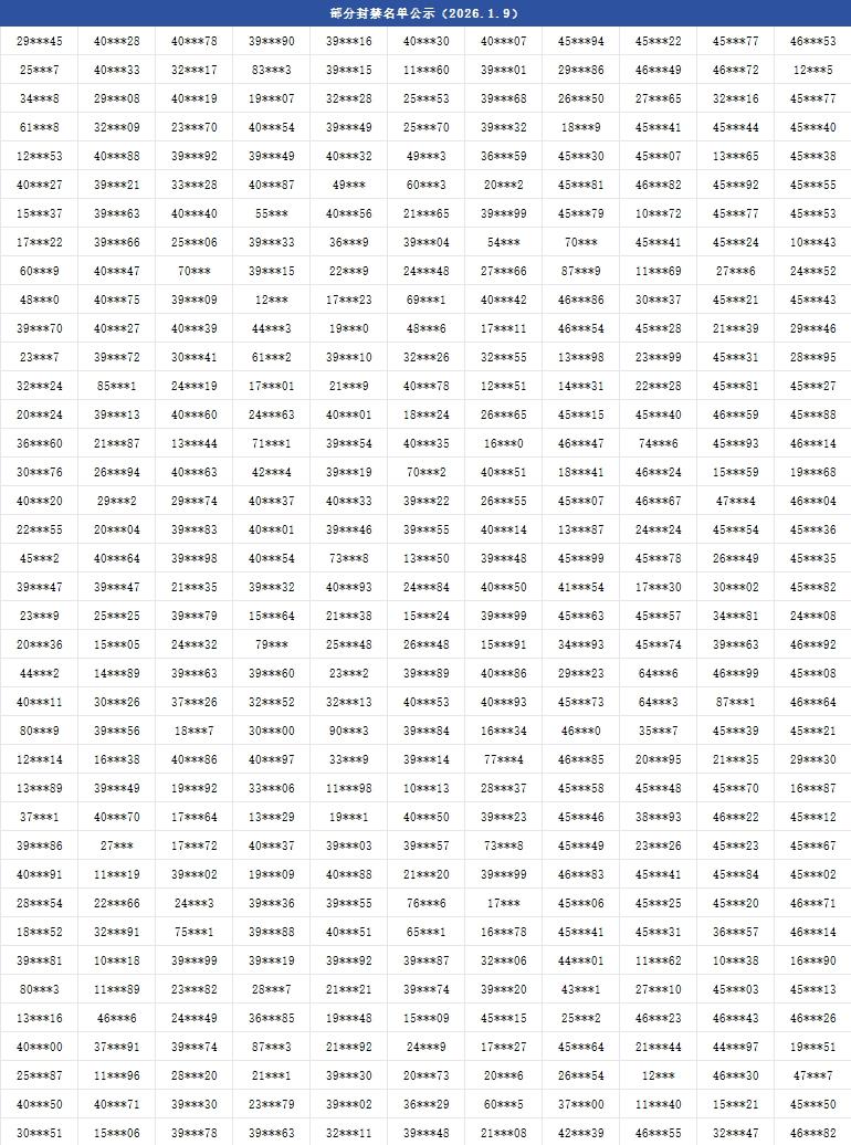 【公告】《战魂铭人》公平运营公告&封号名单公示（1.9更新）