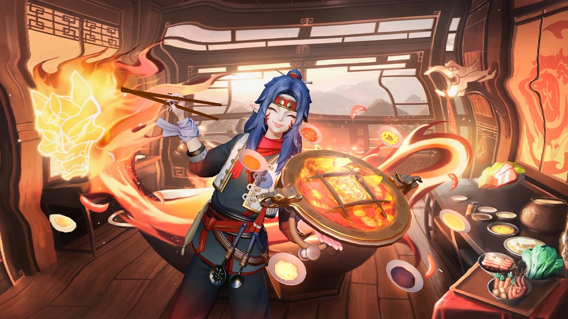 【皮肤展示】星熊童子全新京京有味系列皮肤「川香沸辣」