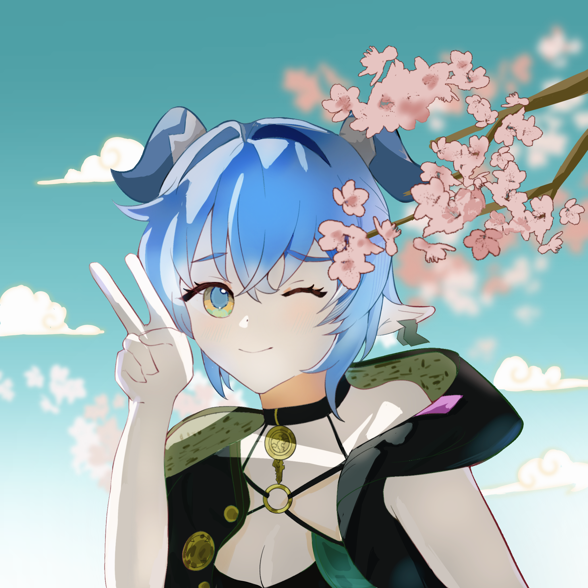 画了卢西娅的同人