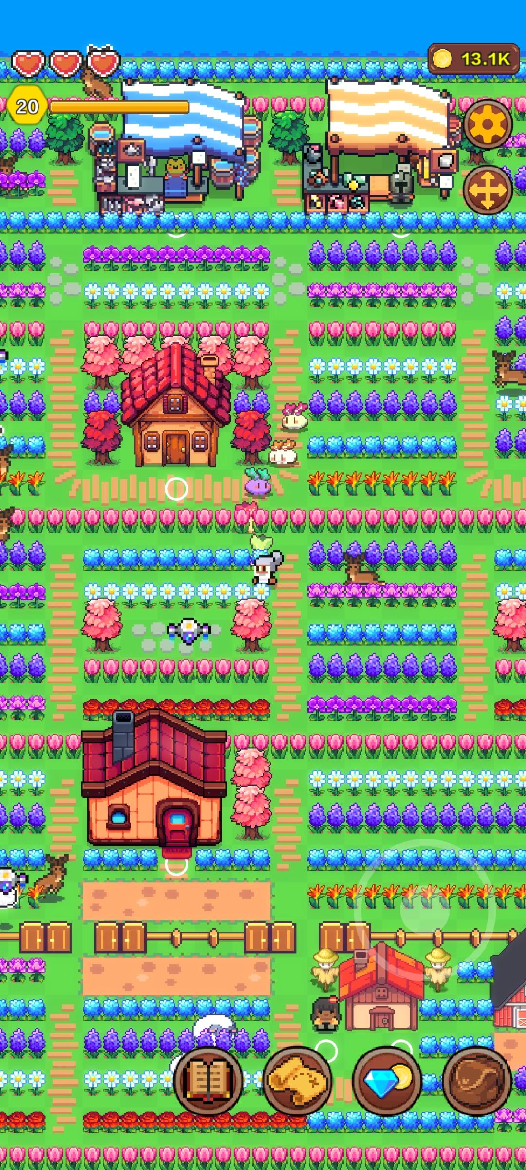 很喜欢这种背包不限量的种田！