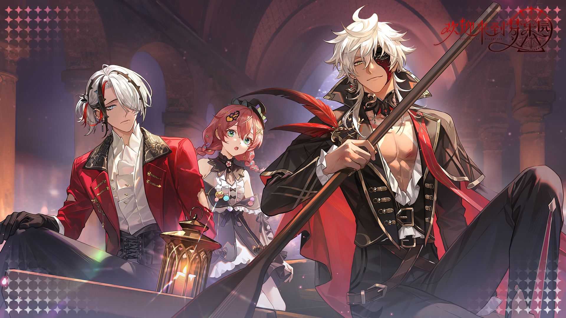 手机&电脑壁纸丨猩红剧场的鬼魅