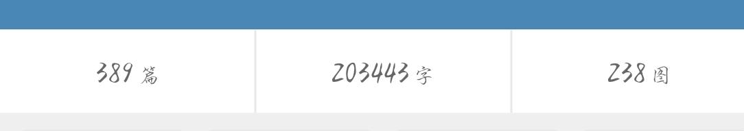 六年！二十万字！谢谢陪伴！！