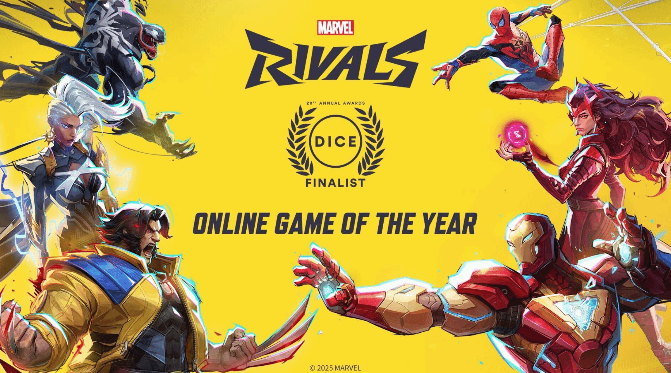 《漫威争锋》获年度最佳网游！