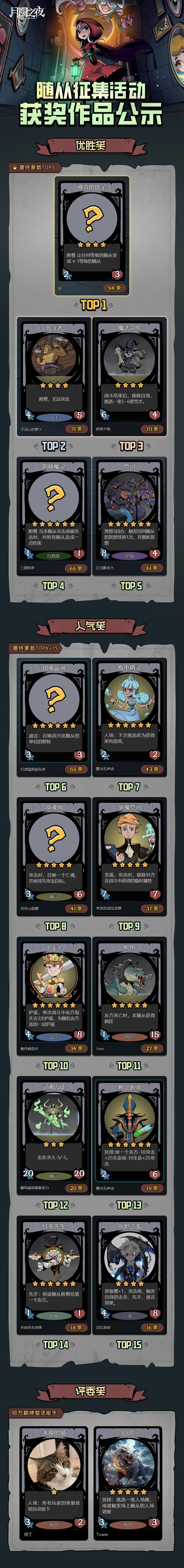 随从征集活动获奖作品公示