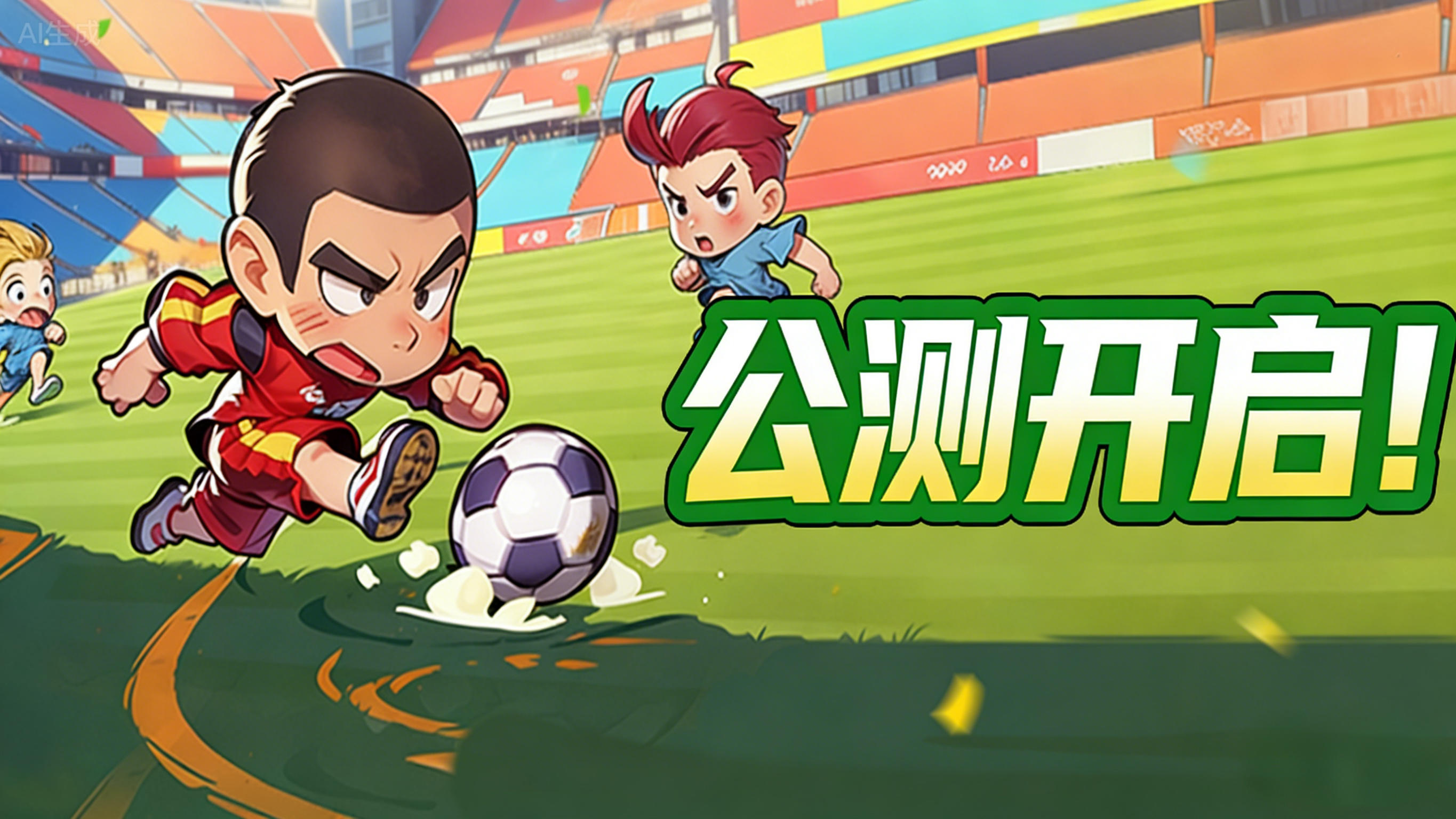 《足球大人物》公测正式开启，就等你开场！
