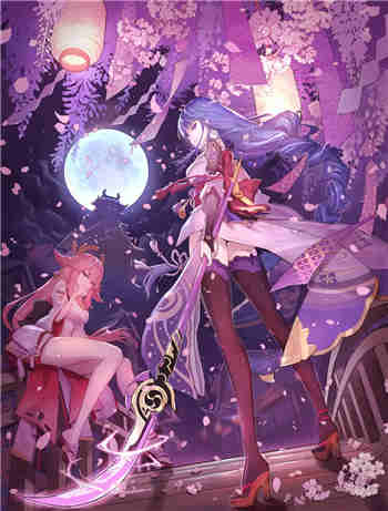 雷神X八重神子】美图| 性感御姐贴贴？ - 肉串的动态- TapTap