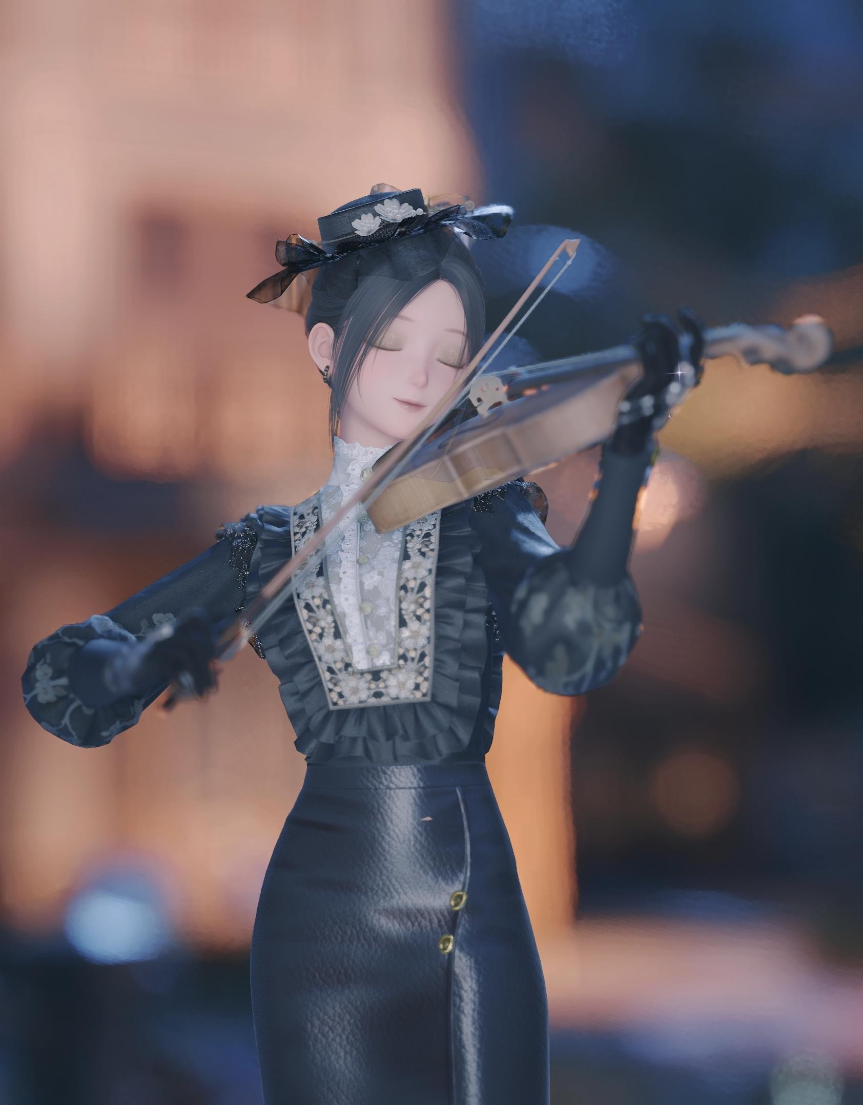 著名音乐家暖暖深夜惊现街头演奏