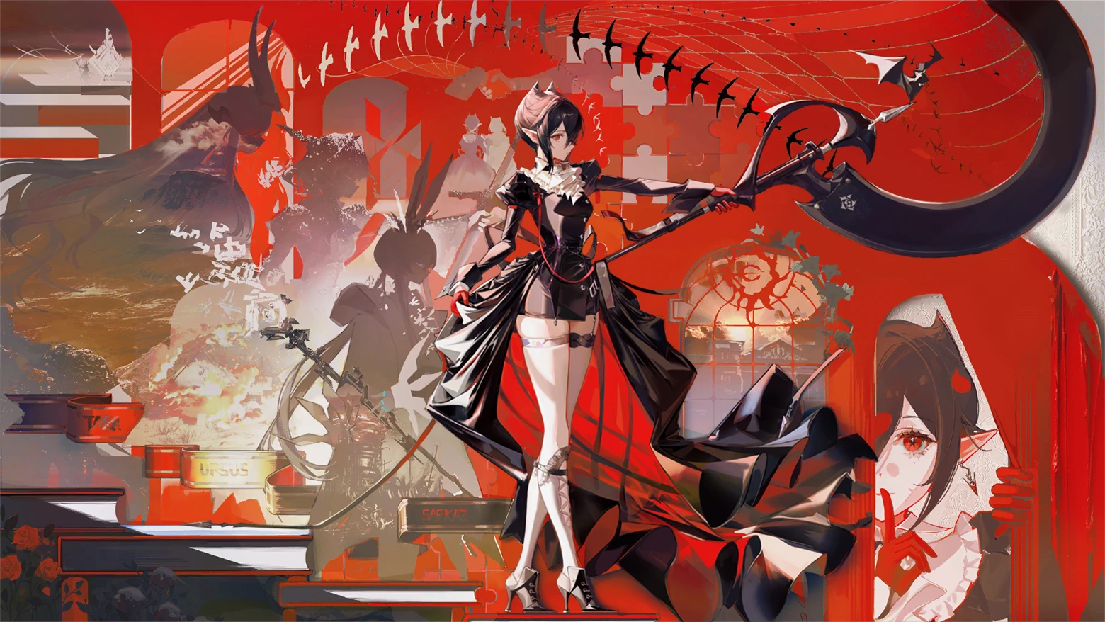 明日方舟人物志隐德莱希：玫瑰河畔的航船