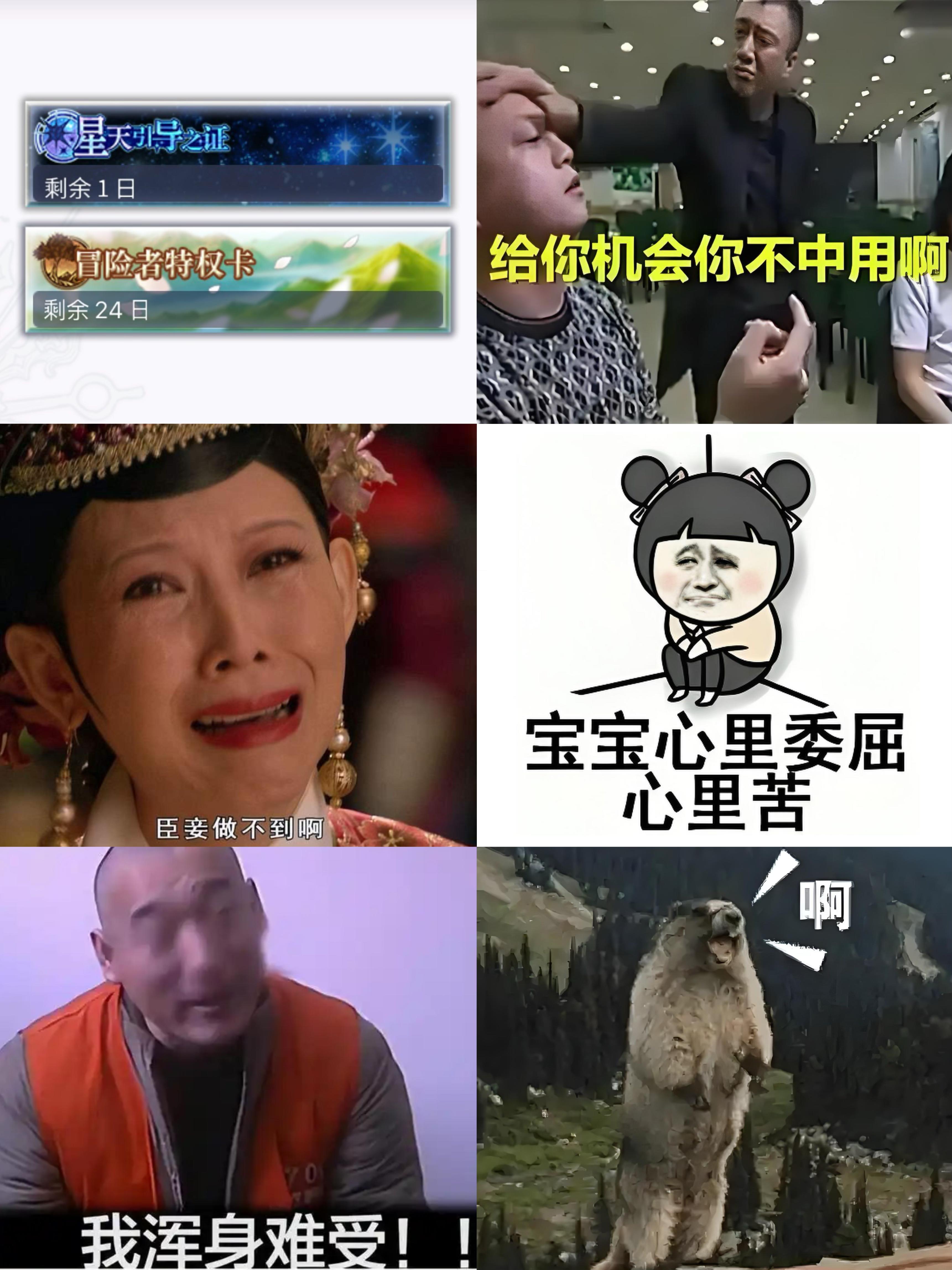 今天开大月卡能一穿三，给没开的猫友解释下