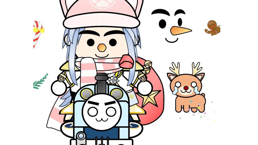 【同人画师】圣诞雪人派礼物！