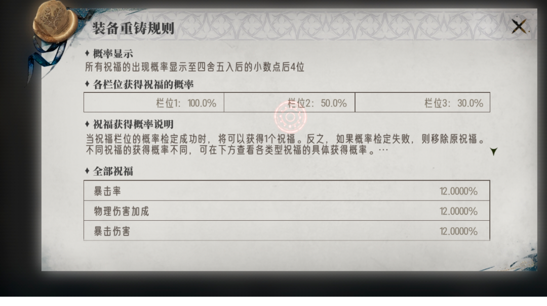 重铸概率计算与方法讨论