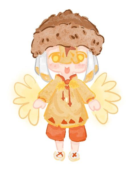 论坛上的小姐姐画的，超级可爱，太喜欢了