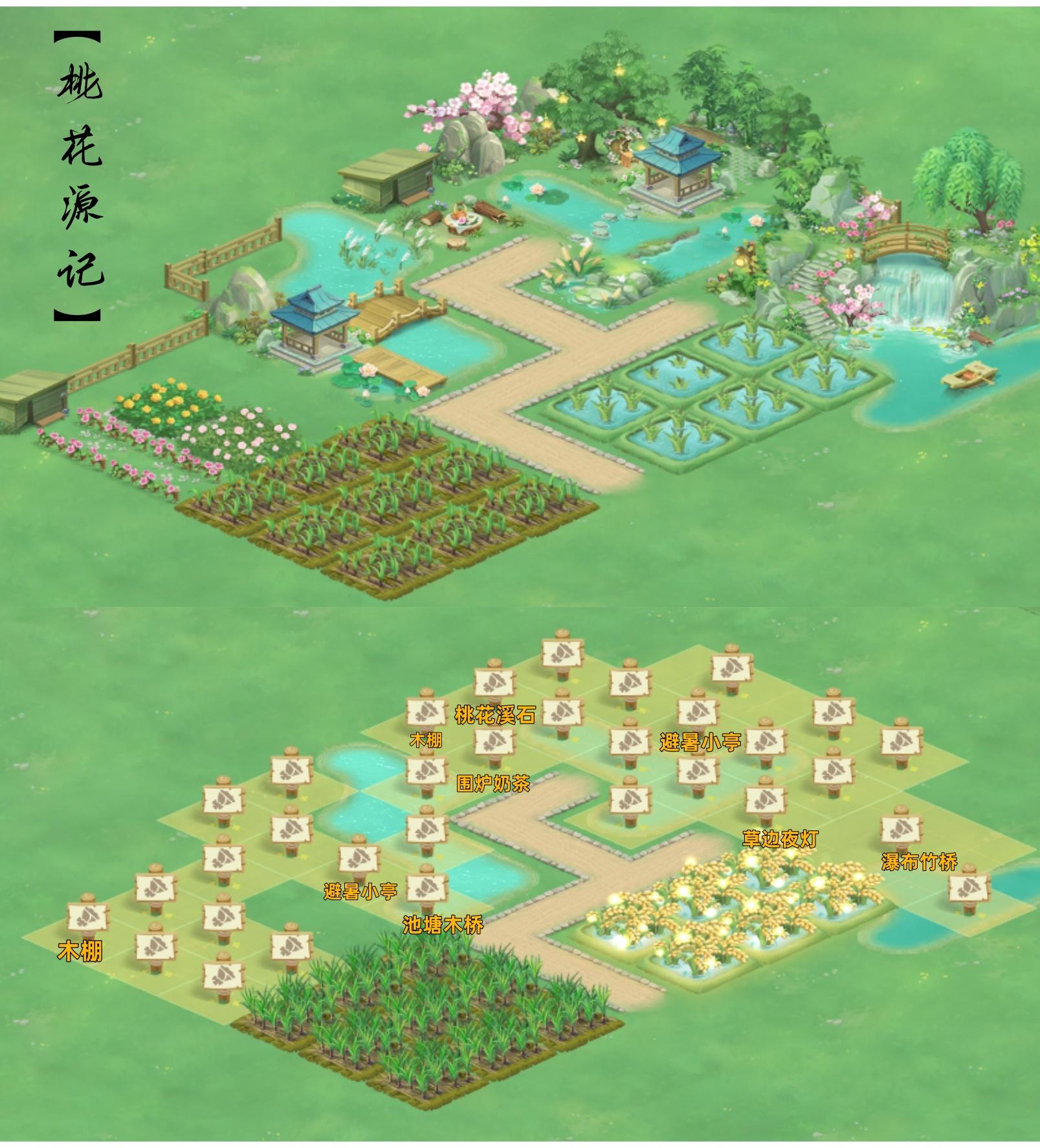 田园的诗意碰撞-桃花源记