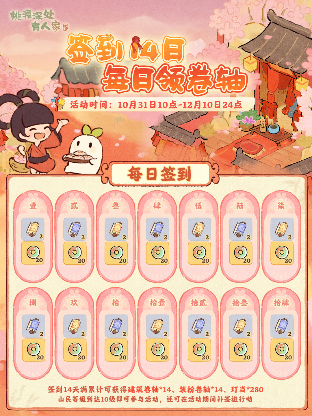 签到提醒 | 叽里呱啦说什么？卷轴送上！