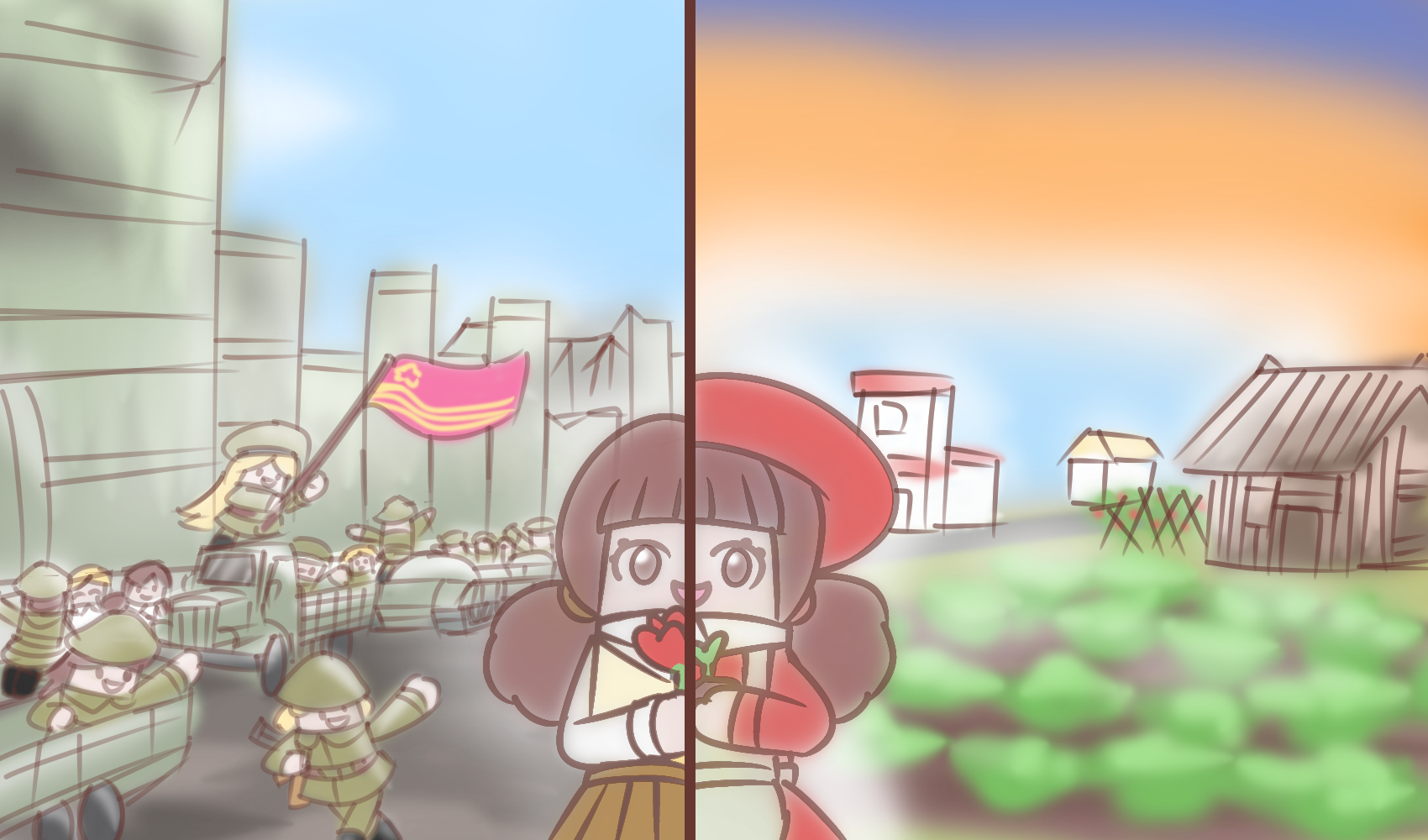 同人设定：虚拟国度苏维历亚简史