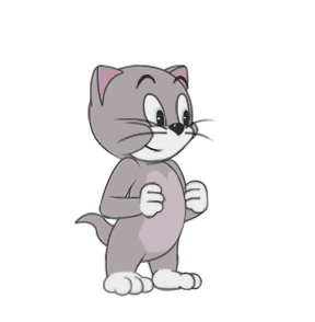 托普斯动作展示丨小奶猫托普斯来啦，智商高捕鼠强就是他！|猫和老鼠 - 第3张
