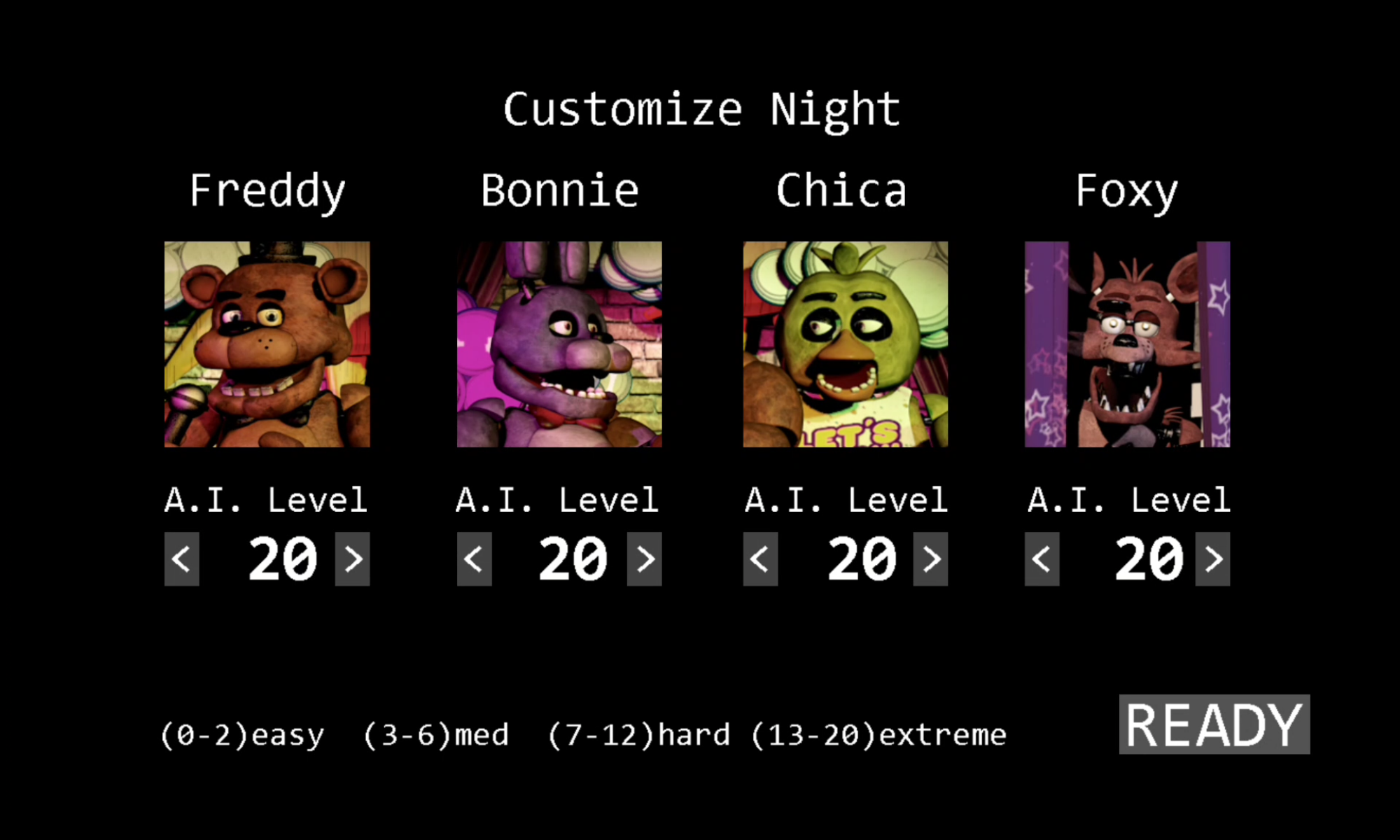 FNAF1成功通关全20