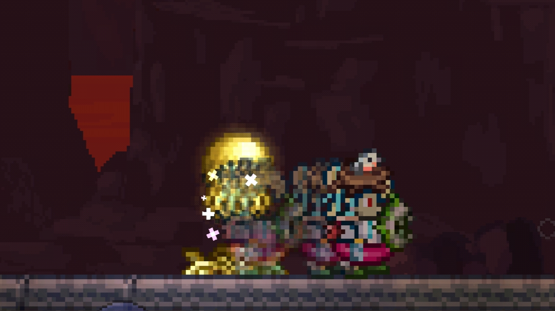 小萌新打败的第一个B0SS截图