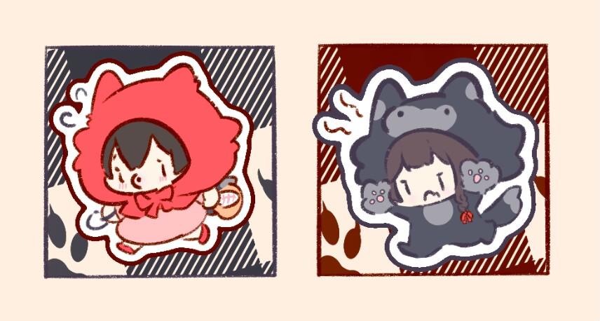 生活索然无味，小狼cos人类