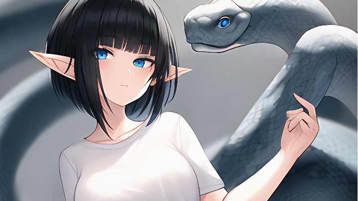 AI绘画下，我给的几个描述画出来的几个干员你猜猜看是谁。