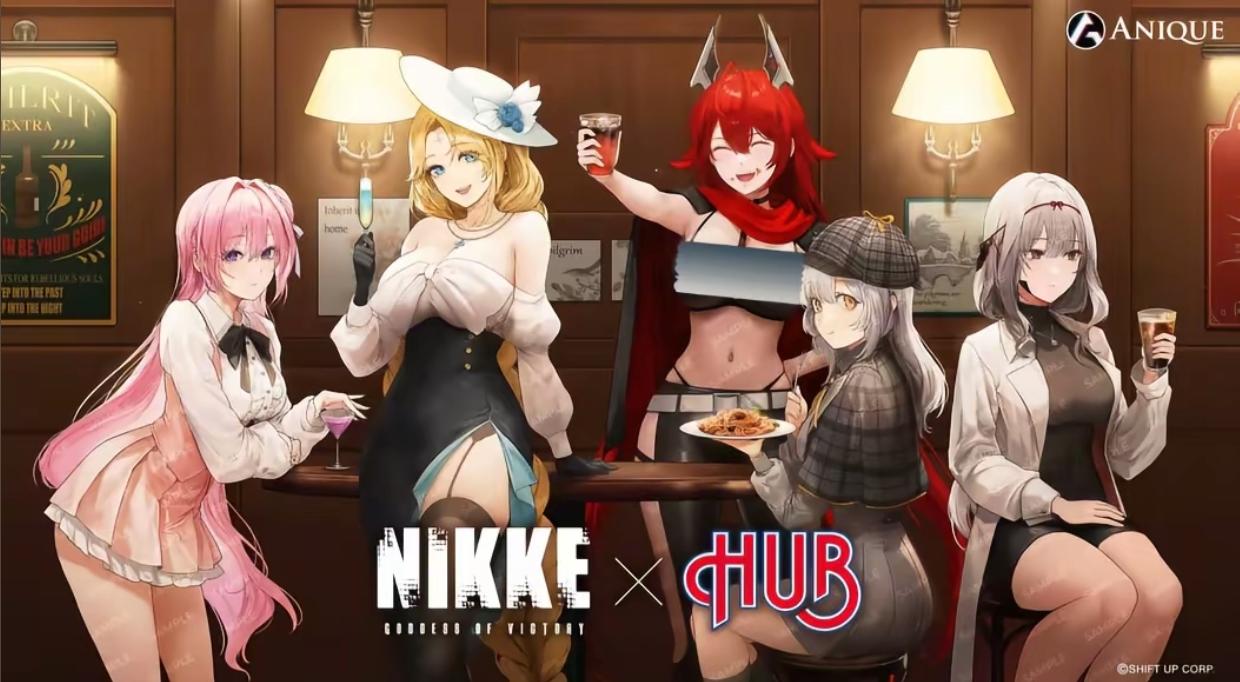 胜利女神x hub线下联动公开！